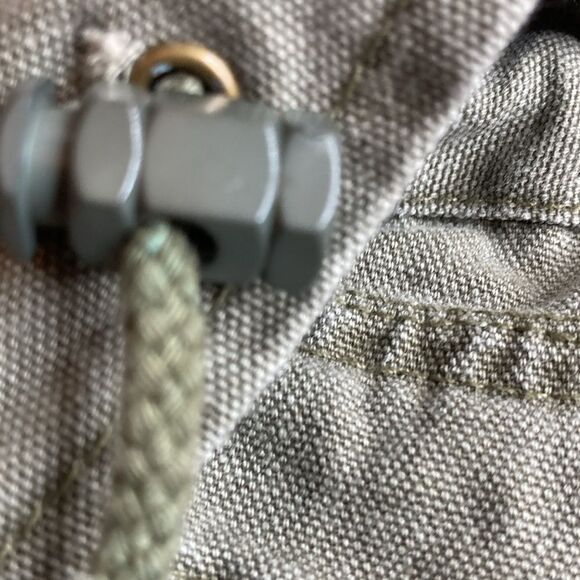 Vintage 80s PACIFIC CREST Safari Field Jacket Cargo Coat Faded - Picture 10 of 12